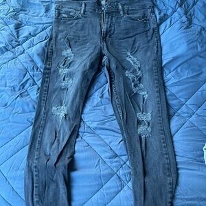 BDG Distressed Blue Jeans
